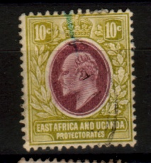 10 c olive and violet
